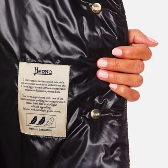 Herno High Shine Coat - Picture 10 of 11